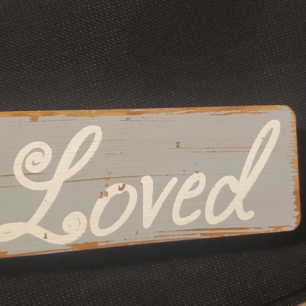 So Loved Wooden Sign Rounded Corners - Picture 8 of 10